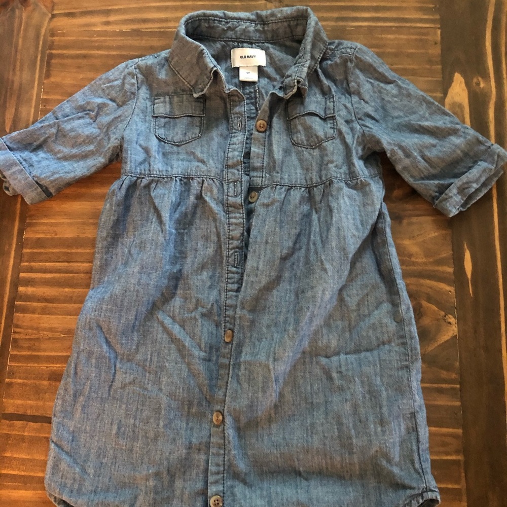 Denim dress